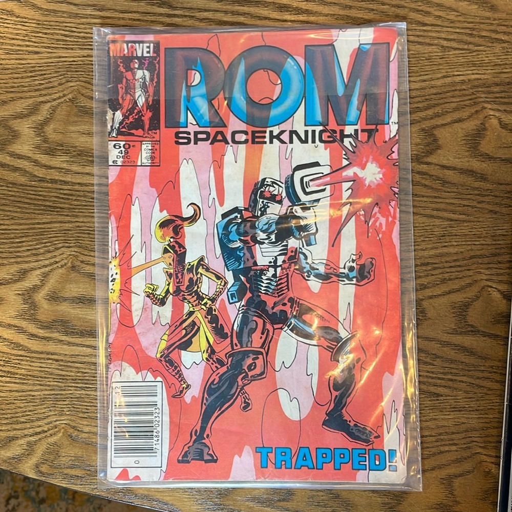 ROM #49 Spaceknight Trapped Vintage